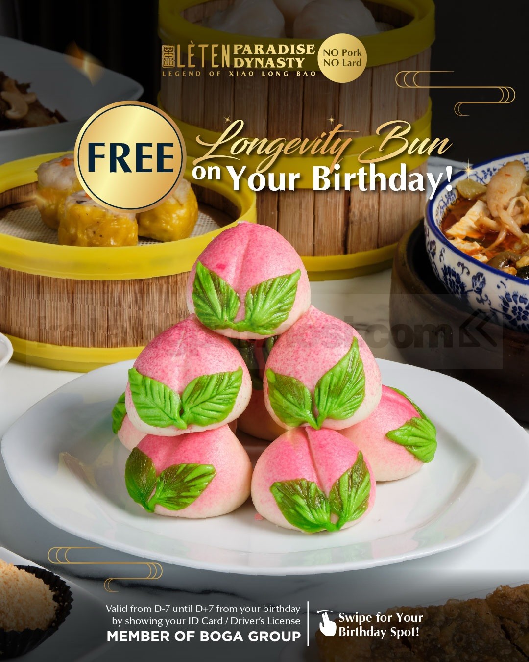 Promo LETEN PARADISE DYNASTY January Birthday Surprise Diskon s.d. 50% Promo LETEN PARADISE DYNASTY January Birthday Surprise Diskon s.d. 50% 2