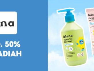 Promo Loluna Shopee Mall diskon hingga 50% produk perawatan bayi ceramide