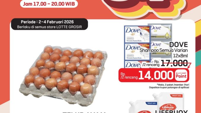 Promo LOTTE Grosir Flash Sale 02-04 Februari 2026 1