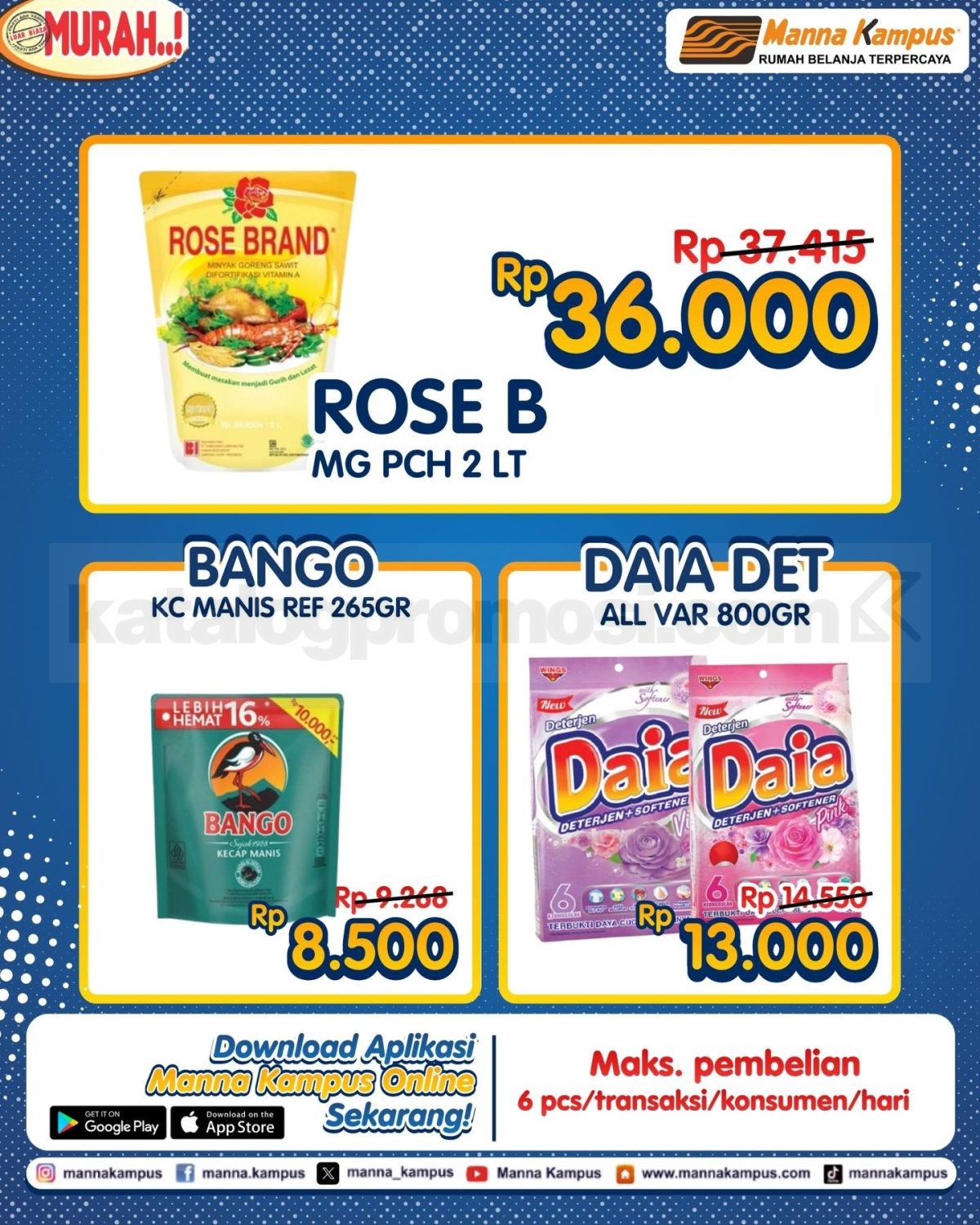 Promo Manna Kampus JSM Periode 23-25 Januari 2026 Promo Manna Kampus JSM Periode 23-25 Januari 2026 2