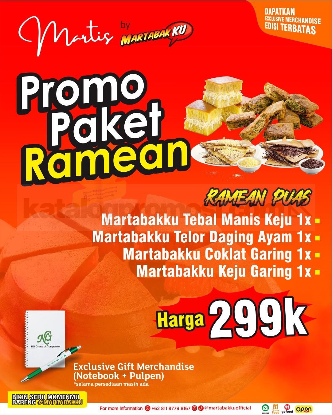 Promo Martabakku Paket Ramean Mulai Rp. 299.000 Promo Martabakku Paket Ramean Mulai Rp. 299.000 1