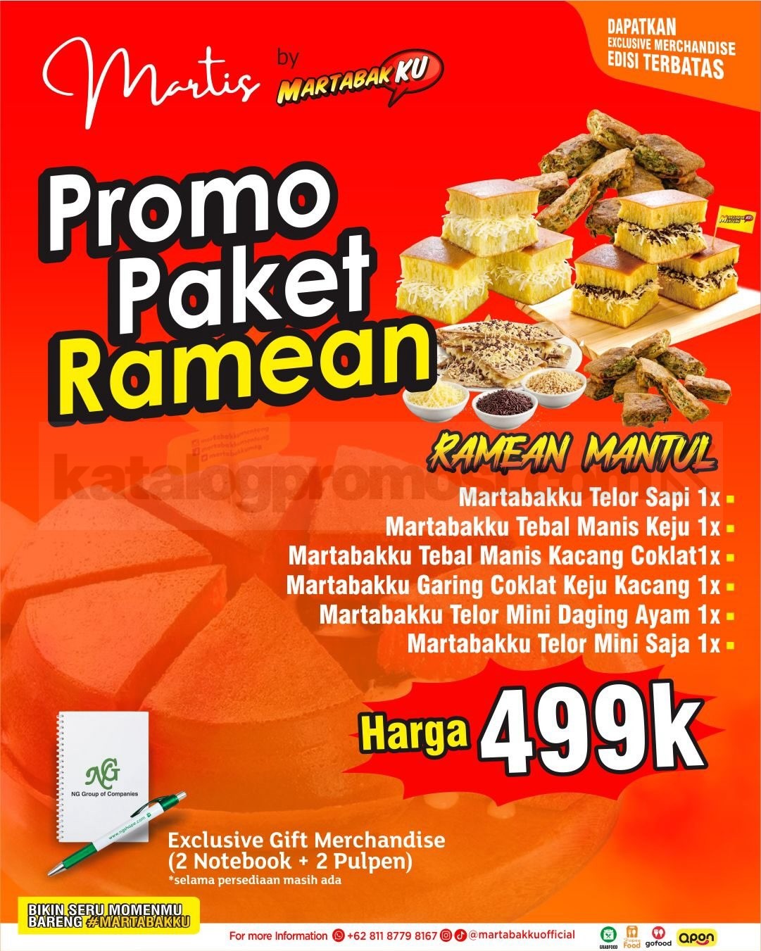 Promo Martabakku Paket Ramean Mulai Rp. 299.000 Promo Martabakku Paket Ramean Mulai Rp. 299.000 2