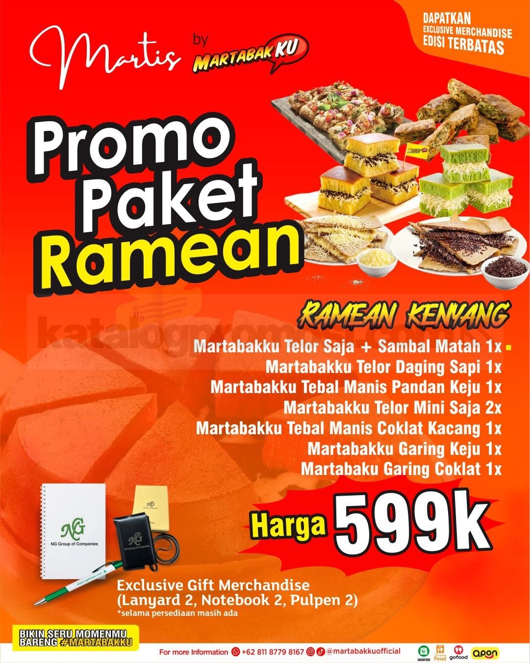 Promo Martabakku Paket Ramean Mulai Rp. 299.000 Promo Martabakku Paket Ramean Mulai Rp. 299.000 3
