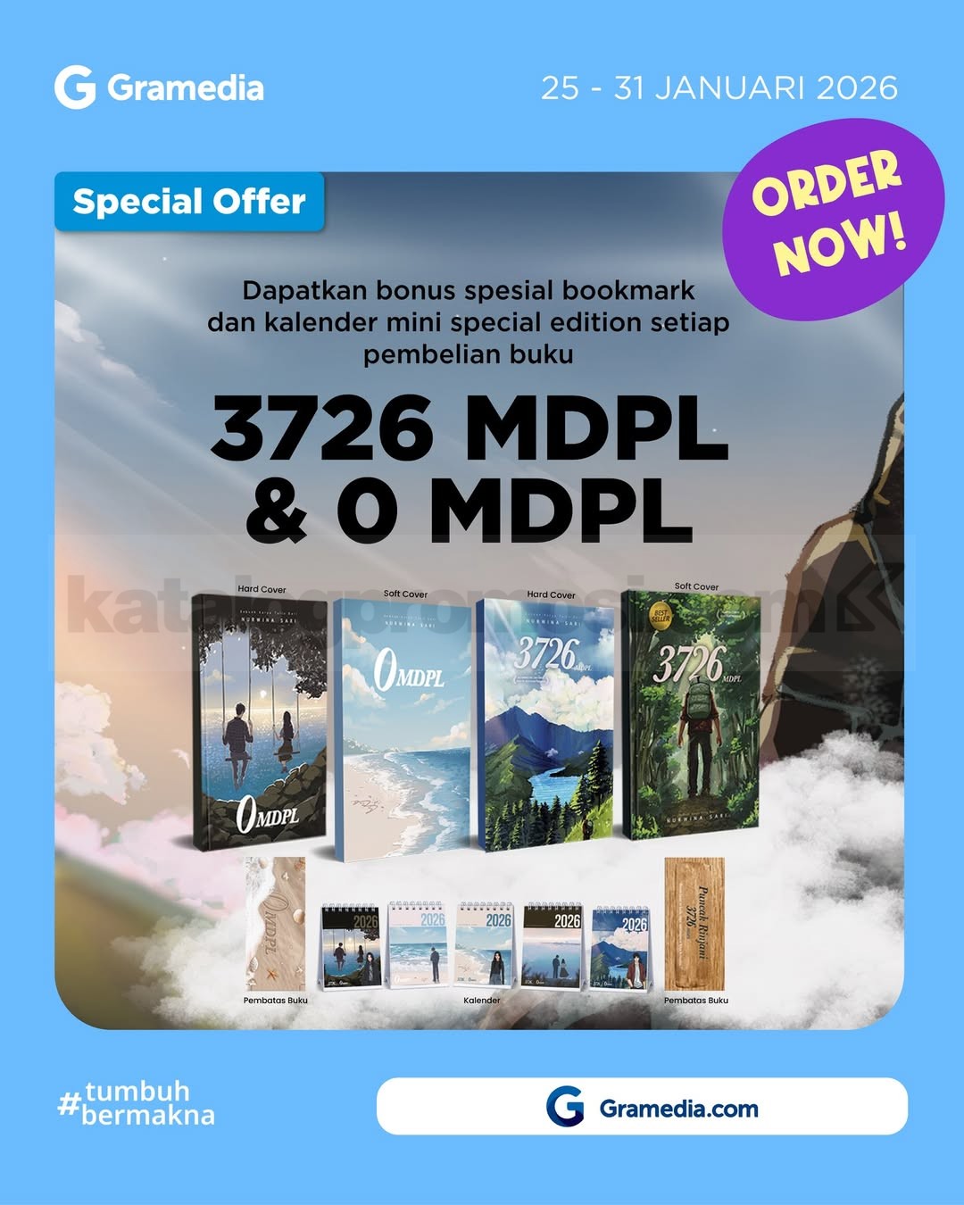 Promo MDPL Universe Koleksi Buku Mulai Rp. 89.550 + Bonus Eksklusif Promo MDPL Universe Koleksi Buku Mulai Rp. 89.550 + Bonus Eksklusif 1