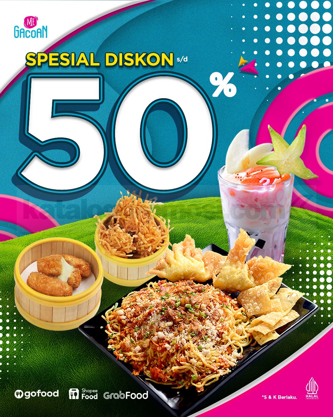 Promo Mie Gacoan Delivery Online Diskon Hingga 50% Promo Mie Gacoan Delivery Online Diskon Hingga 50% via GoFood ShopeeFood GrabFood