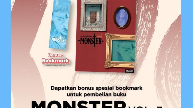 Promo Monster 07 buku seru Rp. 158.000 dengan bonus bookmark eksklusif