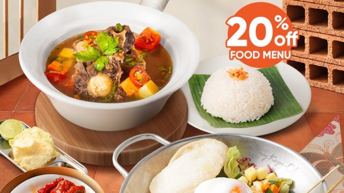 Promo My Kopi-O Hari Kartini Diskon 20% khusus wanita dengan follow IG My Kopi-O