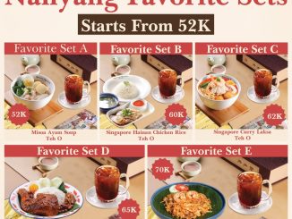 Promo Nanyang Roastery Favorite Sets mulai Rp. 52.000 menu lengkap di Sun Plaza Medan