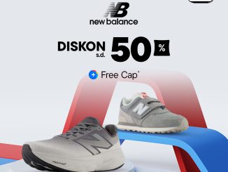 Promo New Balance Blibli Payday diskon hingga 50% dan free cap