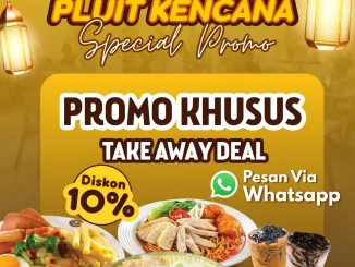 Promo OldTown Pluit Kencana Take Away Deal Diskon 10% minimal order 3 item selama Ramadhan