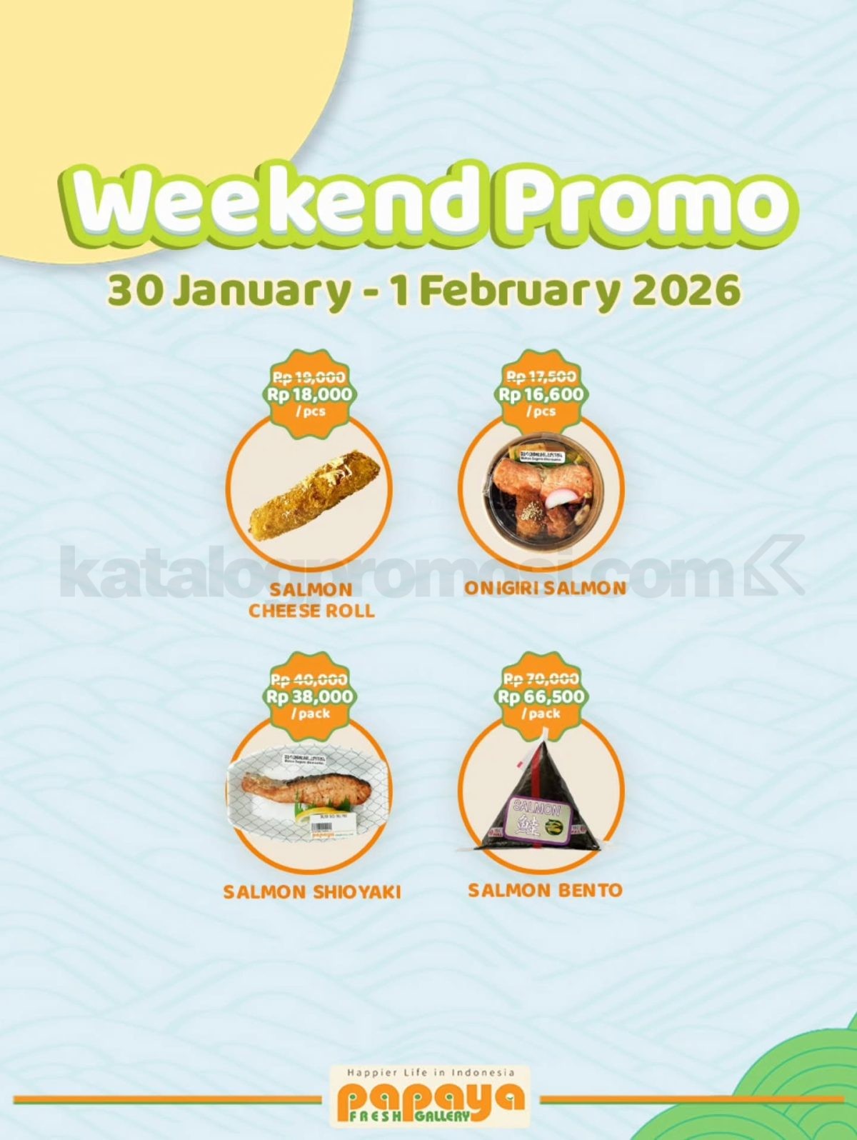 Promo Papaya Fresh Gallery Jakarta Weekend Fiesta 30 Januari - 01 Februari 2026 Promo Papaya Fresh Gallery Jakarta Weekend Fiesta 30 Januari - 01 Februari 2026 3