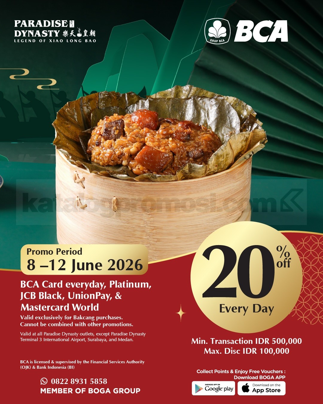 Promo Paradise Dynasty Emperor Bakcang Diskon Hingga 35% Promo Paradise Dynasty Emperor Bakcang Diskon Hingga 35% 1