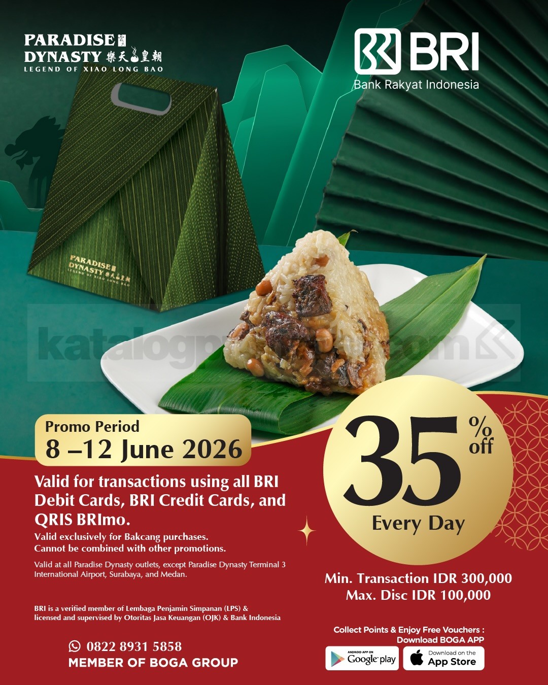 Promo Paradise Dynasty Emperor Bakcang Diskon Hingga 35% Promo Paradise Dynasty Emperor Bakcang Diskon Hingga 35% 2