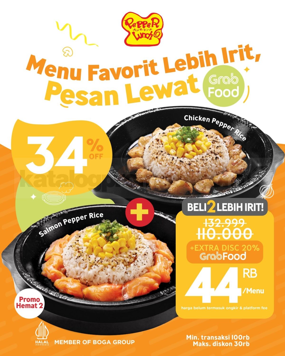 Promo Pepper Lunch Delivery Diskon hingga 40% Promo Pepper Lunch Delivery Diskon hingga 40% 1
