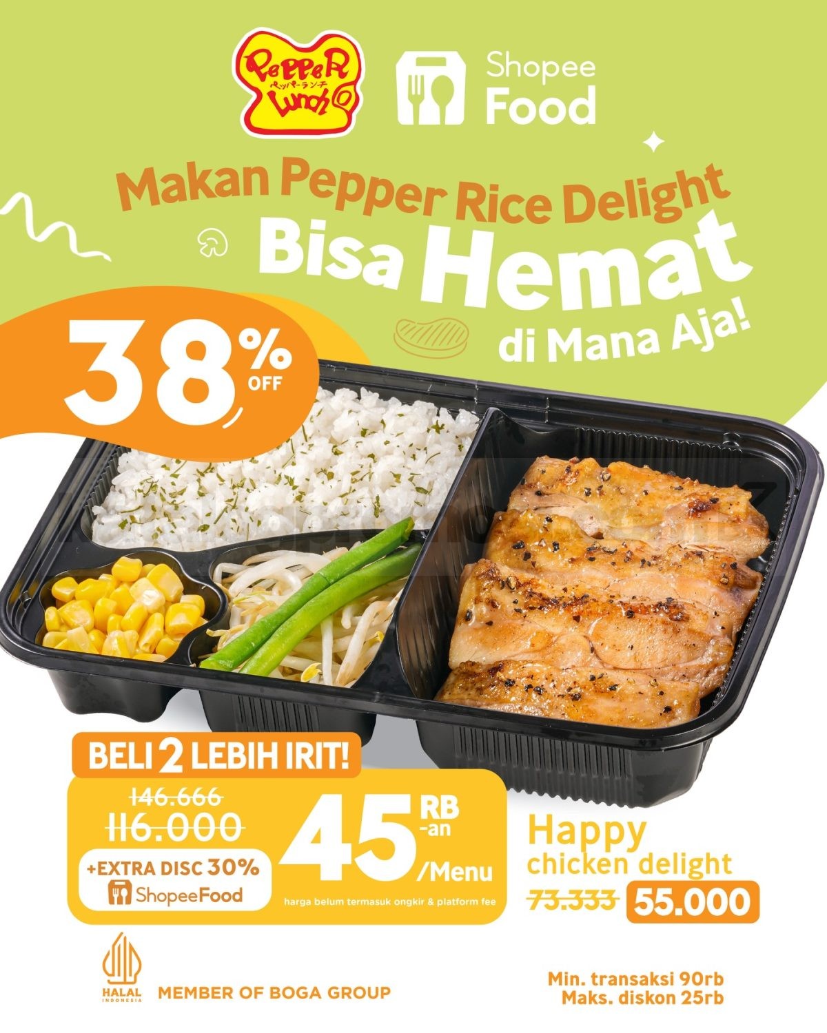 Promo Pepper Lunch Delivery Diskon hingga 40% Promo Pepper Lunch Delivery Diskon hingga 40% 3