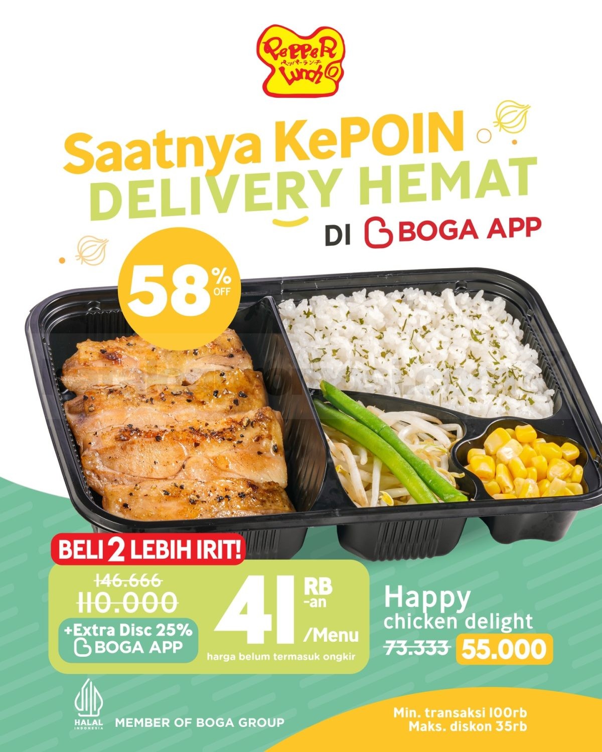 Promo Pepper Lunch Delivery Diskon hingga 40% Promo Pepper Lunch Delivery Diskon hingga 40% 4