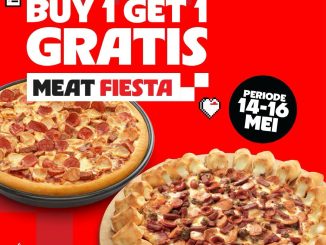 Promo Pizza Hut Beli 1 Gratis 1 Pizza beli Pizza Regular atau Large gratis Pizza Meat Fiesta