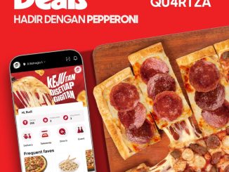 Promo Pizza Hut Online Deals Quartza Pizza Rp. 89.000 setiap Rabu pembelian online