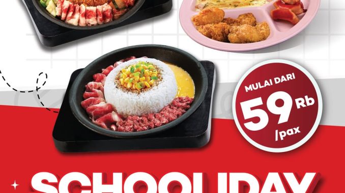 Promo Platinum Grill Schooliday Package Mulai Rp. 59 Ribu paket makan bersama periode 15 Juni hingga 31 Juli 2026
