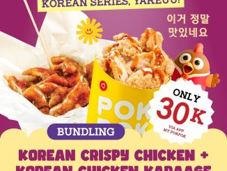 Promo PokPok Gajian Bundling Menu Rp. 30.000 Korean Crispy Chicken dan Chicken Karaage