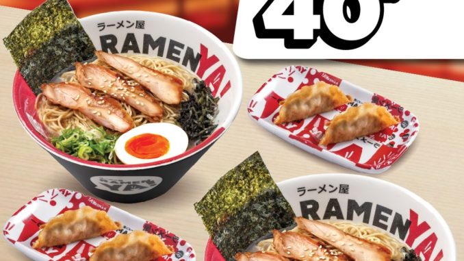 Promo RAMENYA! Paket PayDay YA! 2 ramen dan 2 gyoza Rp. 80.000