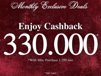 Promo Rotelli Special 3.3 Cashback Rp. 330.000 minimal belanja Rp. 1.299.000 3 Maret 2026