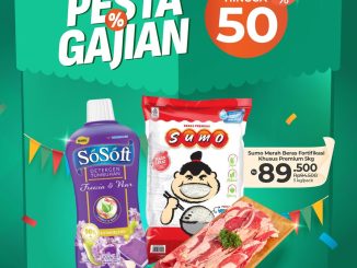 Promo Segari Pesta Gajian diskon hingga 50% untuk kebutuhan dapur