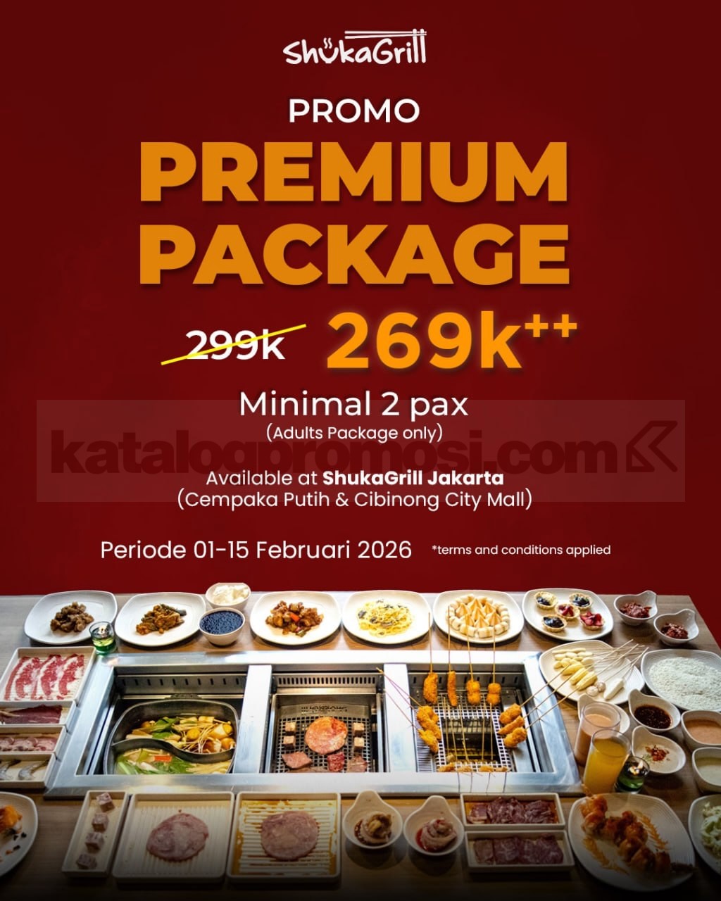 Promo ShukaGrill Paket Epic & Premium Mulai Rp. 199.000++ Promo ShukaGrill Paket Epic & Premium Mulai Rp. 199.000++ 1