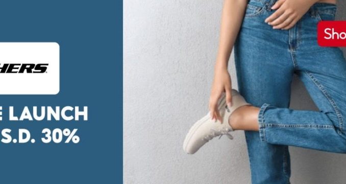 Promo Skechers koleksi terbaru diskon hingga 30% di Shopee Mall