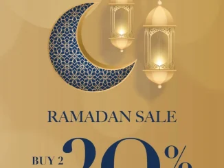 Promo SKECHERS Ramadan Sale diskon tambahan 20% beli 2 item atau lebih footwear dan apparel