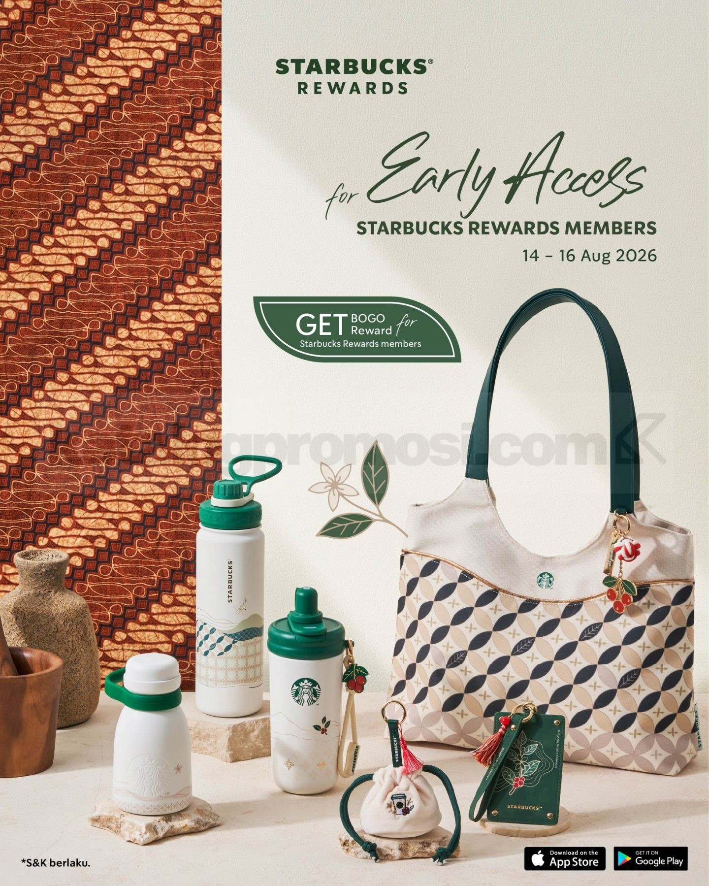 Promo Starbucks Merdeka BOGO Reward Khusus Member