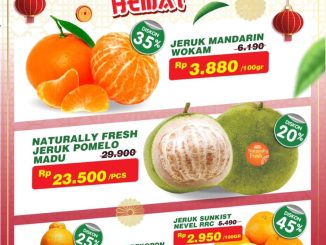 Promo SUPERINDO Imlek harga spesial jeruk pilihan dengan diskon hingga 45%