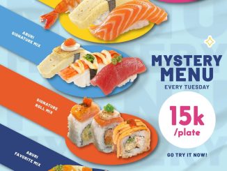 Promo Sushi Go! Mystery Menu New Variant Rp. 15.000 setiap hari Selasa