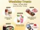 Promo Sushi Tei Weekday Treats mulai Rp. 50.000 dengan dessert dan minuman spesial weekday