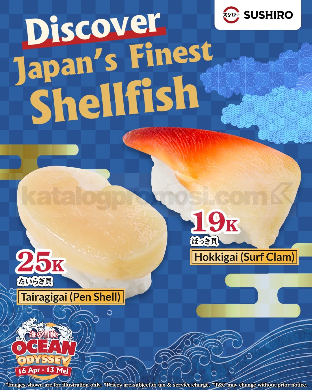 Promo Sushiro Ocean Odyssey Menu mulai Rp. 14.000 Promo Sushiro Ocean Odyssey Menu mulai Rp. 14.000 4
