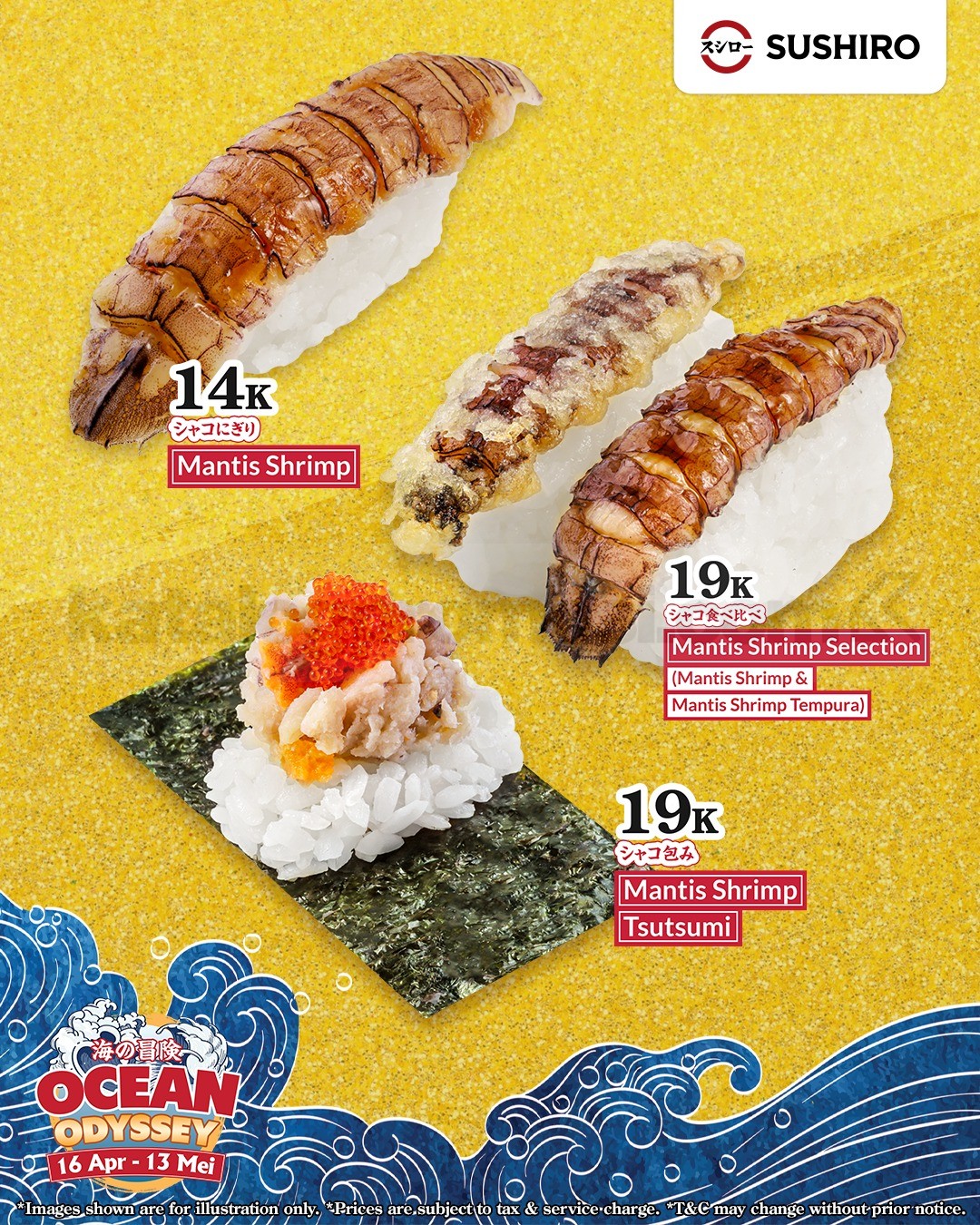 Promo Sushiro Ocean Odyssey Menu mulai Rp. 14.000 Promo Sushiro Ocean Odyssey Menu mulai Rp. 14.000 8