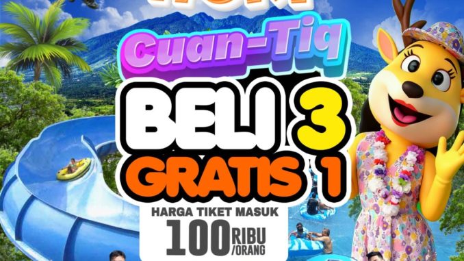 Promo The Jungle Cucurak Hoki Beli 3 Gratis 1 Tiket Rp. 100.000 long weekend 14-17 Februari 2026