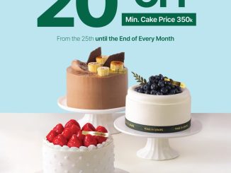 Promo Tous les Jours Payday Sweet Treat diskon 20% minimal Rp. 350.000