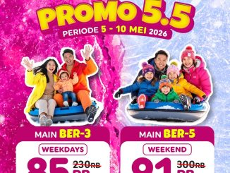 Promo Trans Snow World Bintaro 5.5 mulai Rp. 85.000 main salju hemat