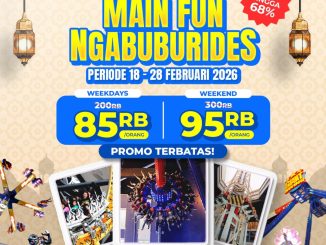 Promo Trans Studio Bandung Ngabuburides Hemat hingga 68% periode 18–28 Februari 2026
