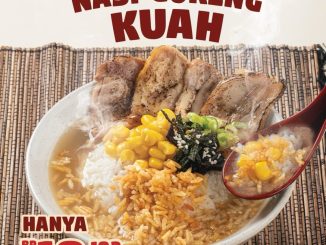 Promo Tsuka Ramen NEW! Nasi Goreng Kuah Rp. 18.182 menu nasi goreng kuah gurih dengan topping lengkap