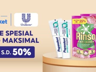 Promo Unilever Shopee Supermarket Bundle Spesial Diskon 50% belanja kebutuhan harian online