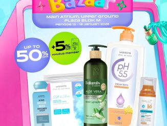 Promo Watsons Beauty Bazaar Watsons Brand diskon hingga 50% + 5% member