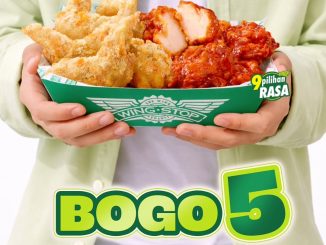 Promo Wingstop Spesial Beli 5 Gratis 5 crunchy wings gratis boneless