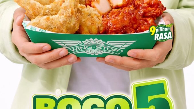Promo Wingstop Spesial Beli 5 Gratis 5 crunchy wings gratis boneless