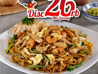 Promo WOK Restaurant New Year Mie Goreng Diskon Rp. 26.000 paket nasi goreng dan tahu cabe garam