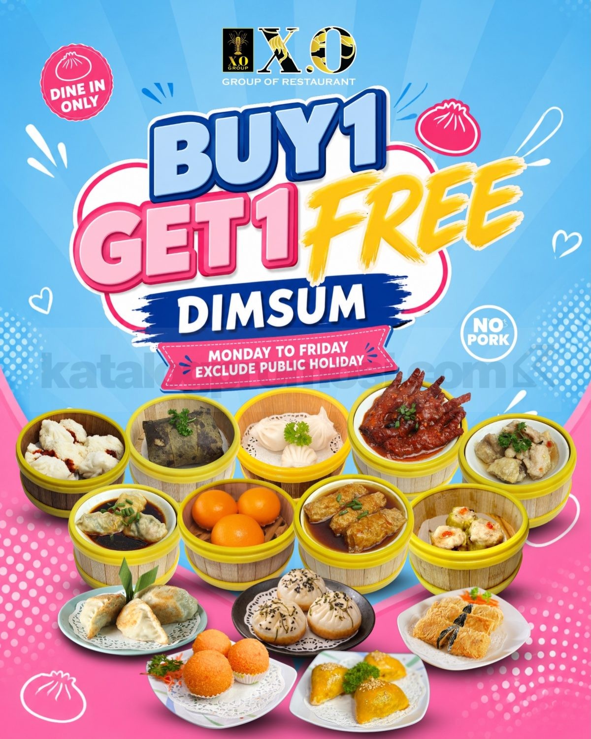 Promo XO Restaurant Buy 1 Get 1 Free Dimsum Promo XO Restaurant Buy 1 Get 1 Free Dimsum menu dimsum pilihan