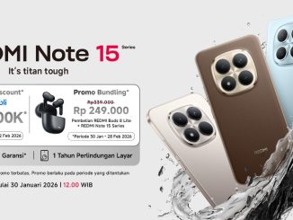 Promo Redmi Note 15 Series Blibli diskon Rp. 100.000 dan bundling Redmi Buds 8 Lite