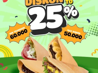 Promo Dcrepes Diskon hingga 25% di GrabFood periode Februari 2026