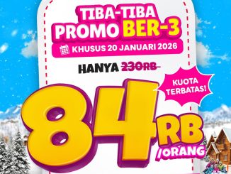 Tiba Tiba Promo Trans Snow World Bintaro Tiket Rp. 84.000 main salju